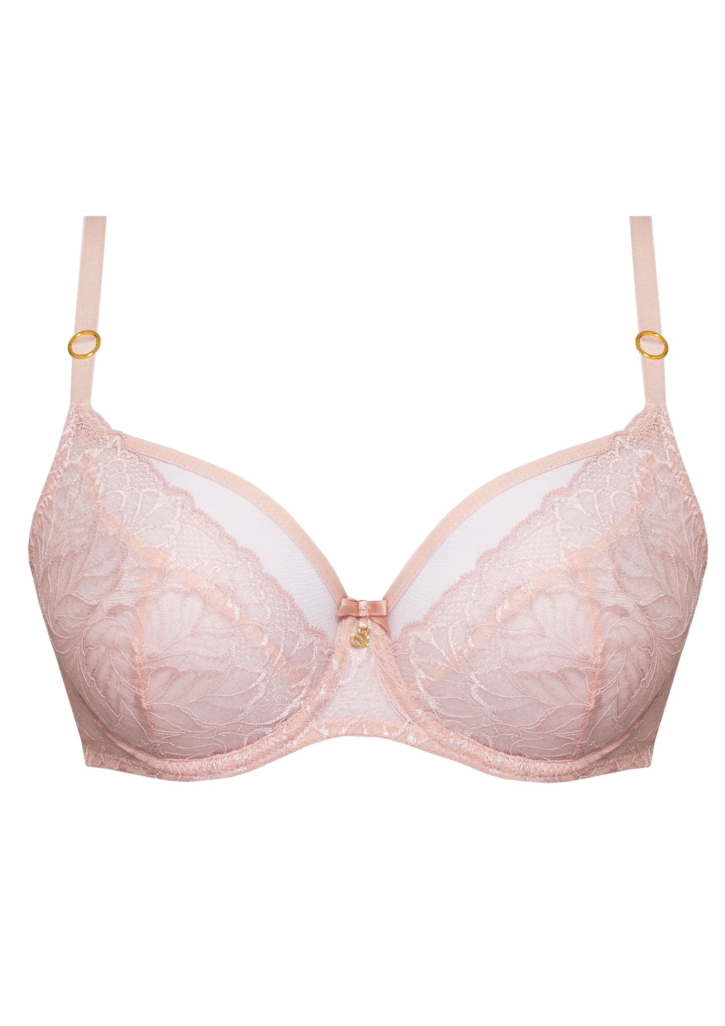 Amelia High Support Bra Powder Rose