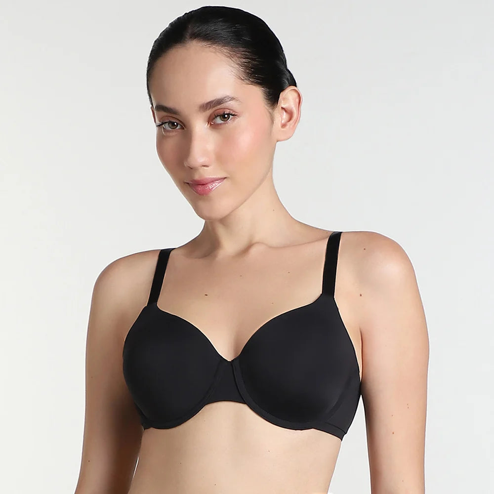 Elegance Padded T-shirt Bra Black