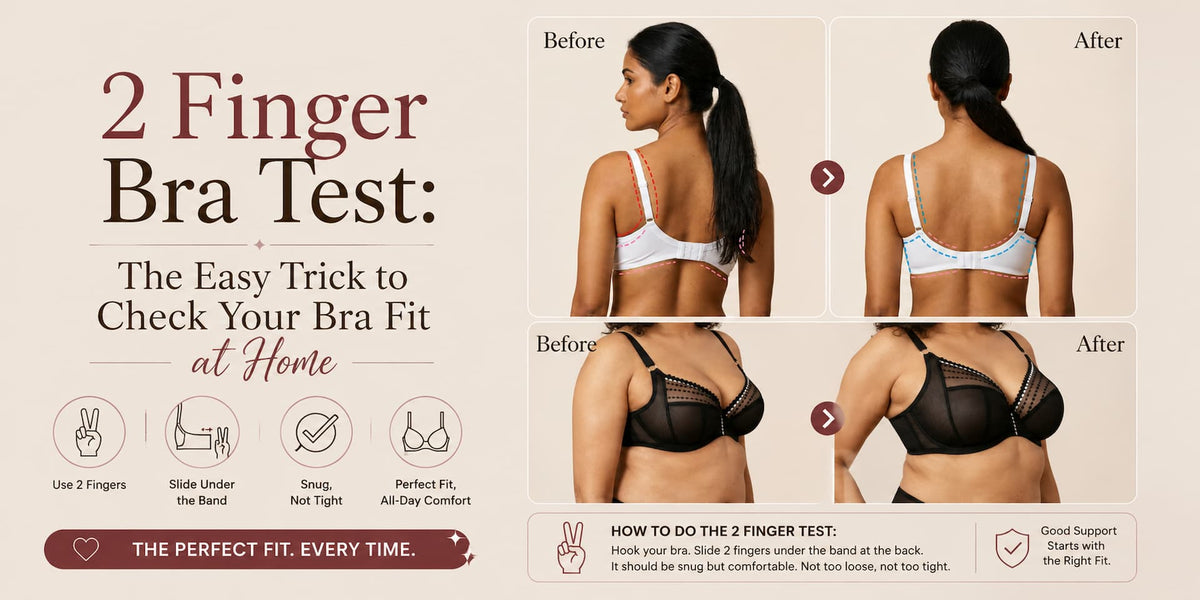 2 Finger Bra Test: The Easy Trick to Check Your Bra Fit at Home