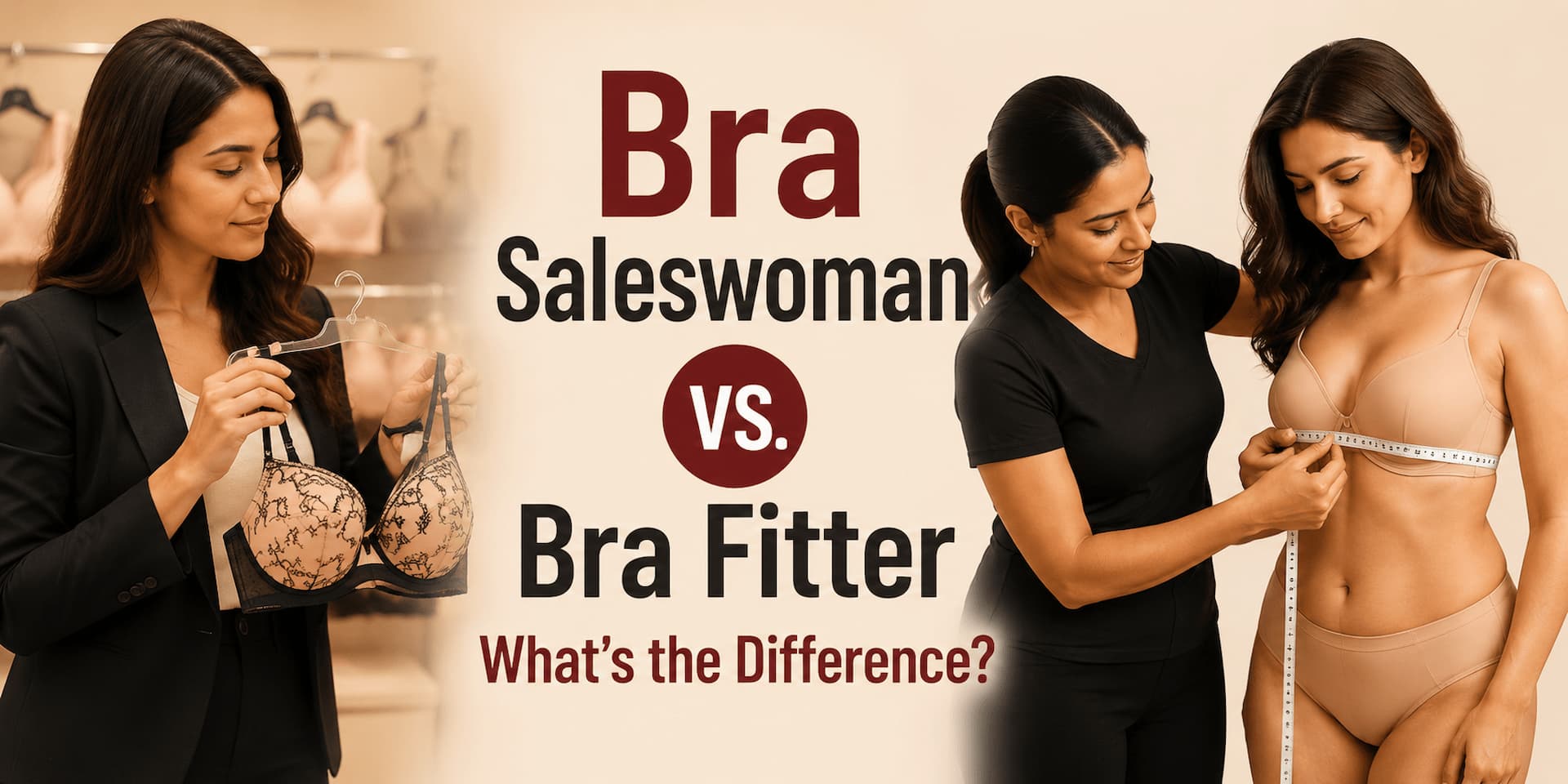 Bra Saleswoman vs. Bra Fitter: What's the Difference?