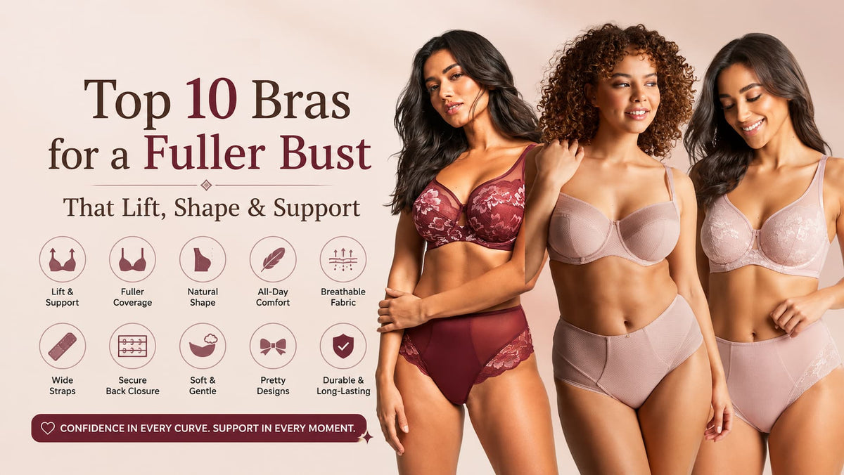 Top 10 Bras for a Fuller Bust That Lift, Shape & Support