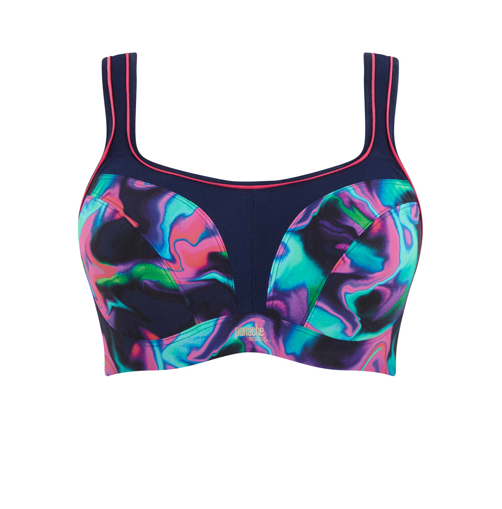 Sports Bra Abstract Violet