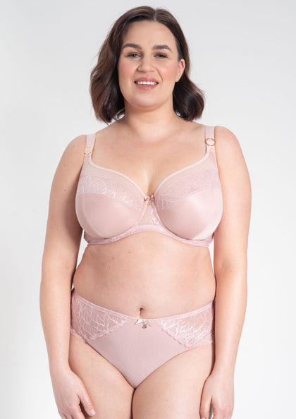 Amelia Full Coverage High Support Bra Powder Rose