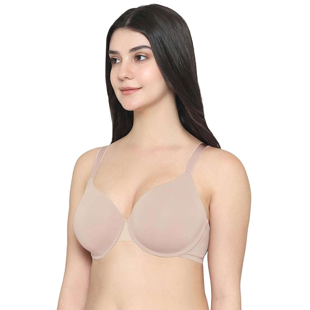 Elegance Padded T-shirt Bra Beige