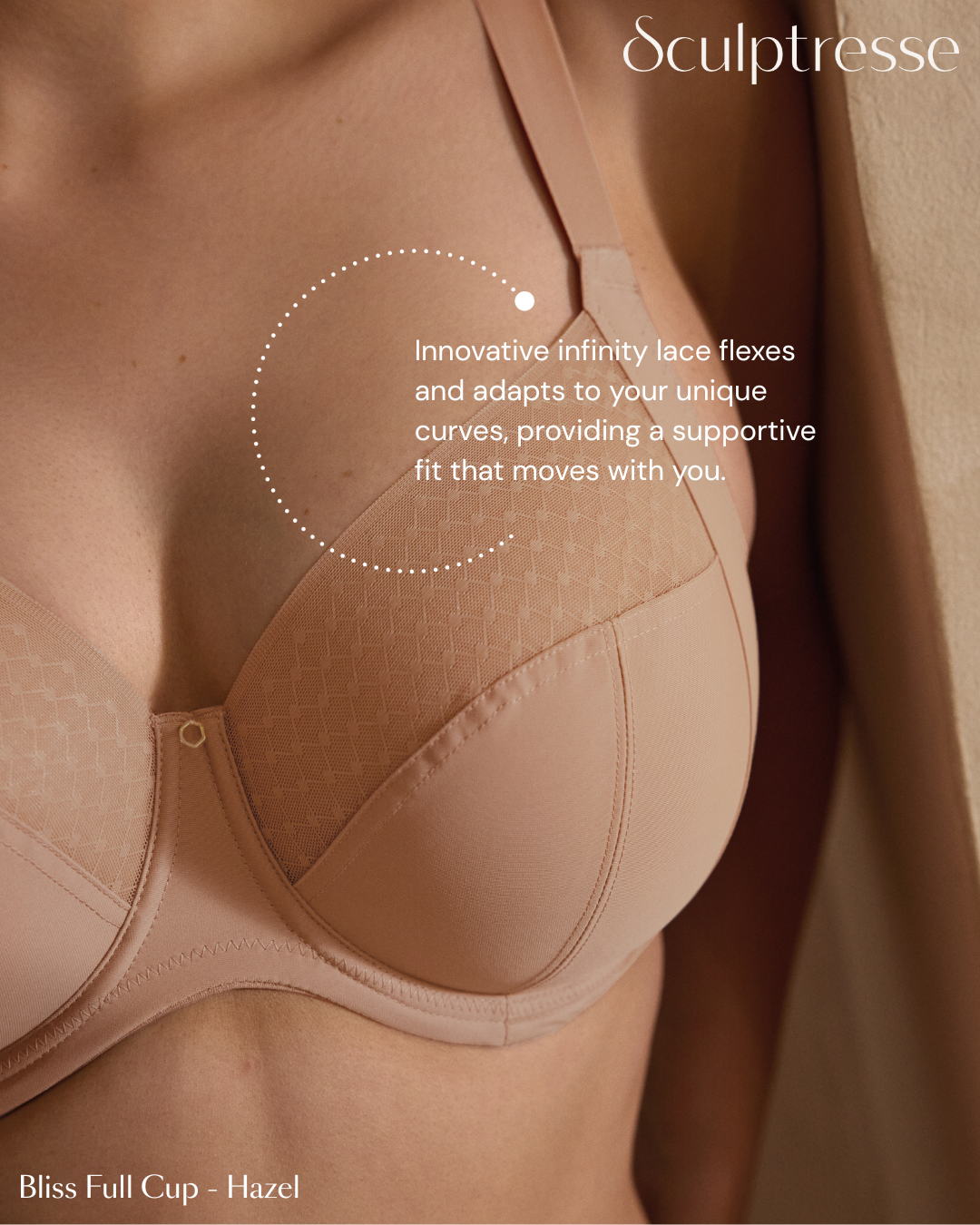 Bliss Full Coverage High Support Minimizer Bra