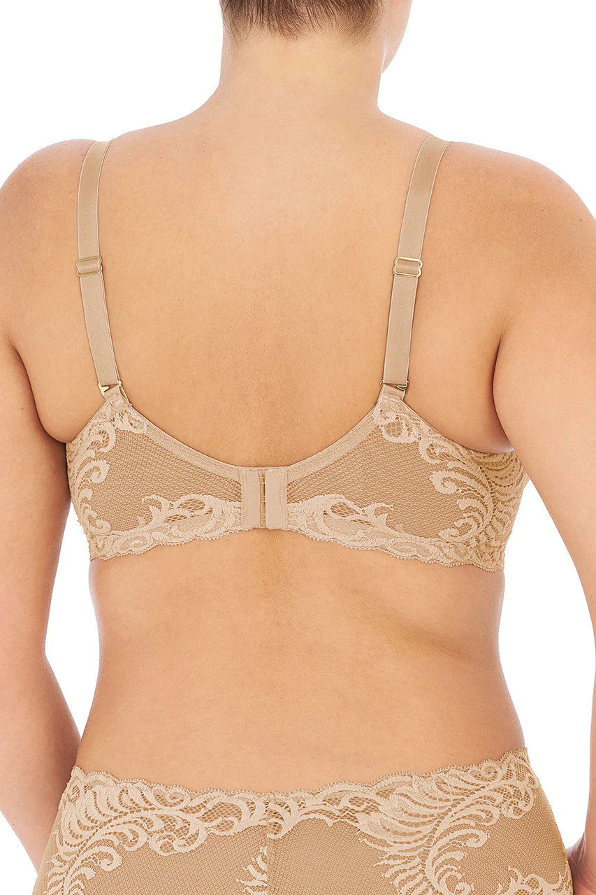 Feathers Full Coverage Seamless Plunge Underwire Bra