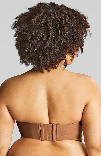 Dana Strapless Bra Mocha