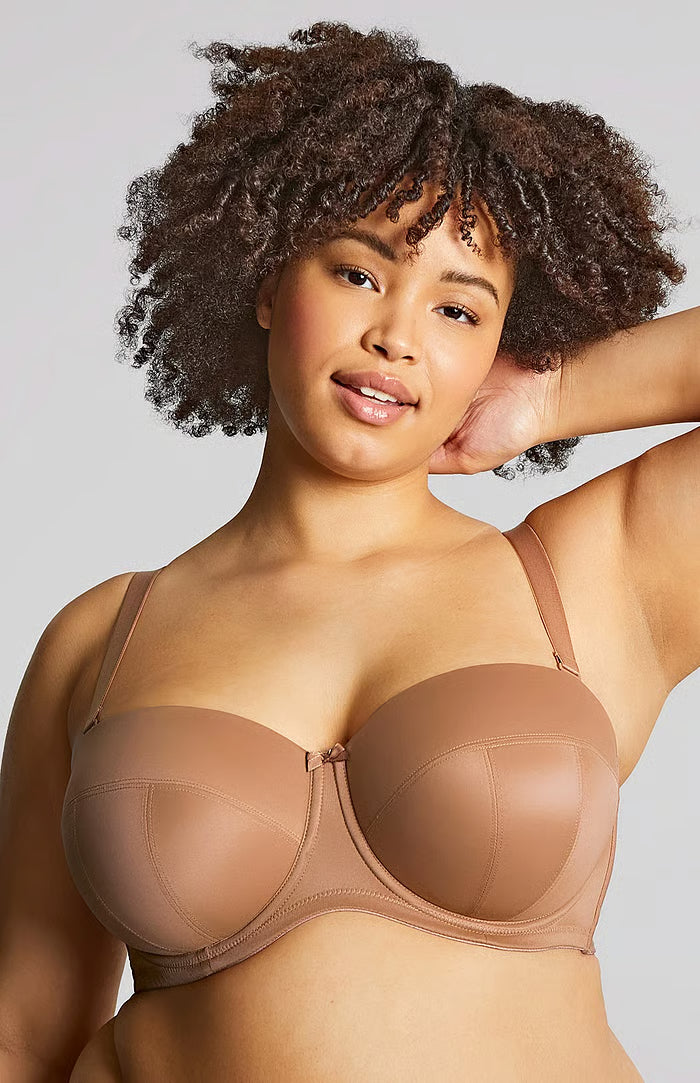 Dana Strapless Bra Mocha