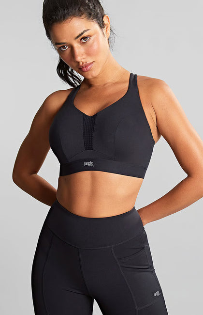 Endurance High Support Sports Bra Black