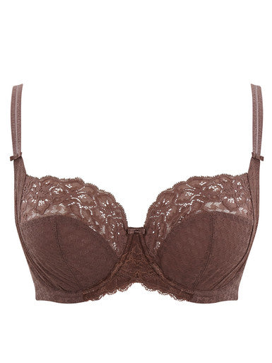 Envy Full Cup Balconette Bra Dark Nude