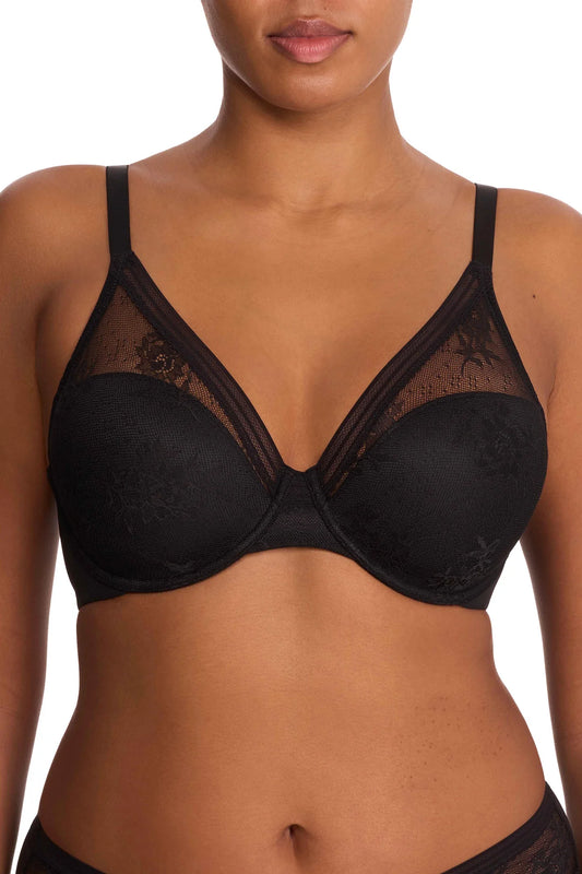 Love Lace - Seamless Plunge Lightly Padded T-Shirt Bra