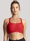 Panache Power high support sports bra in red