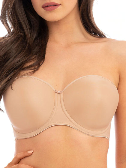Smoothing High Support Strapless Bra
